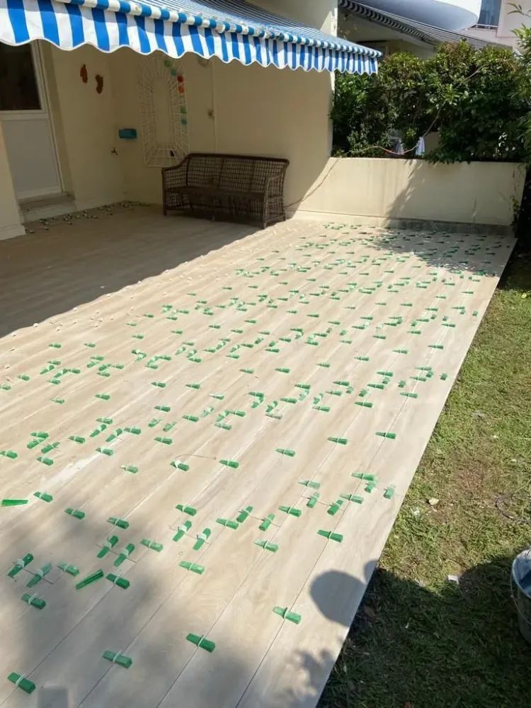 pose carrelage exterieur arp